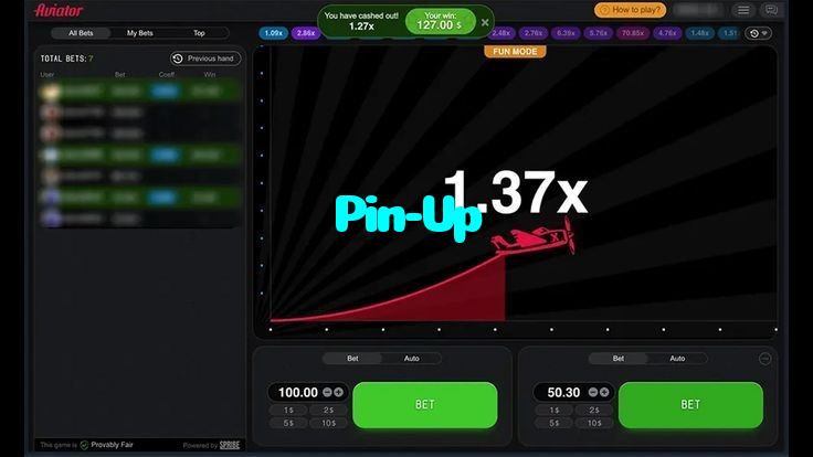 available types of Pin-Up bet including pre-match live express and system bets