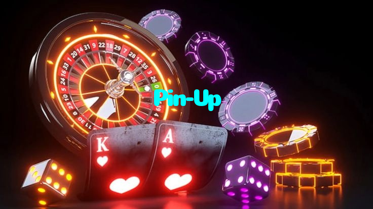 Pin-Up casino presented on mobile device in Pakistan with slots and live games