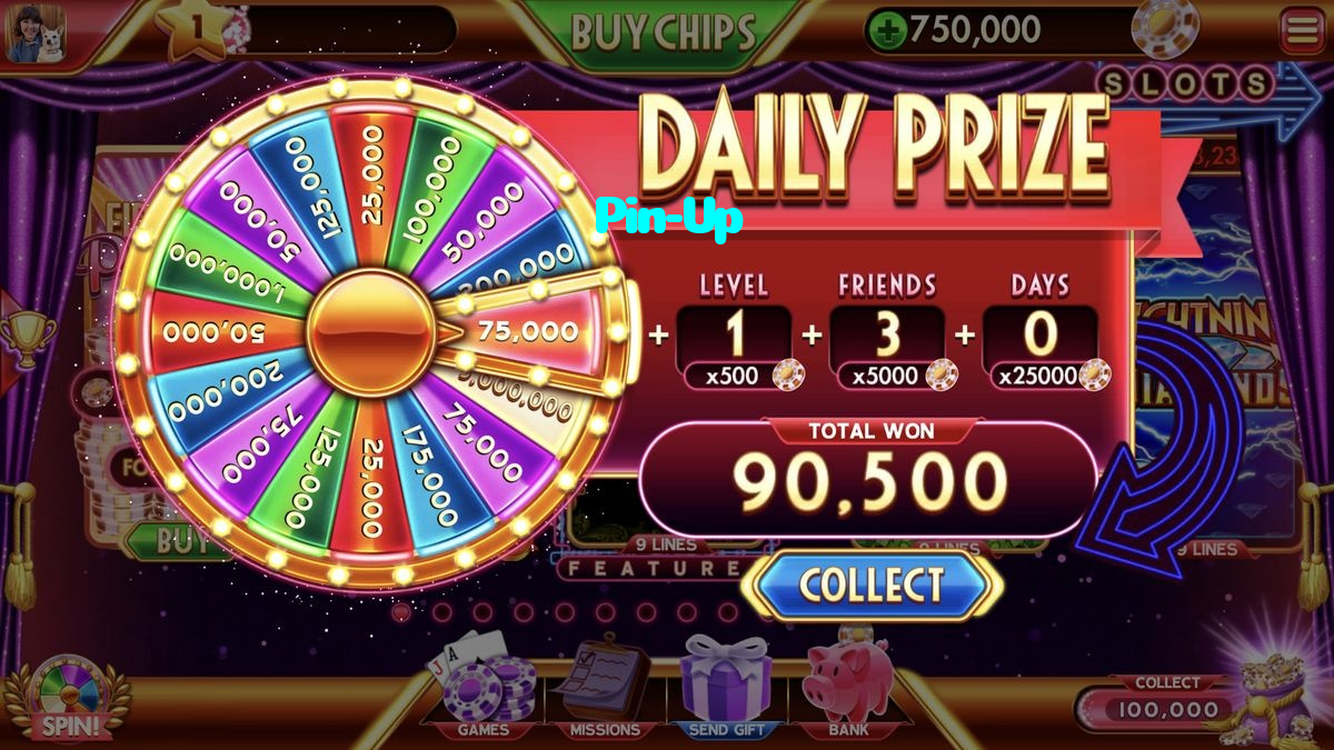 Pin-Up casino presented on mobile device in Pakistan with slots and live games