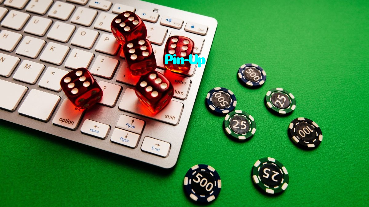 Pin-Up casino presented on mobile device in Pakistan with slots and live games