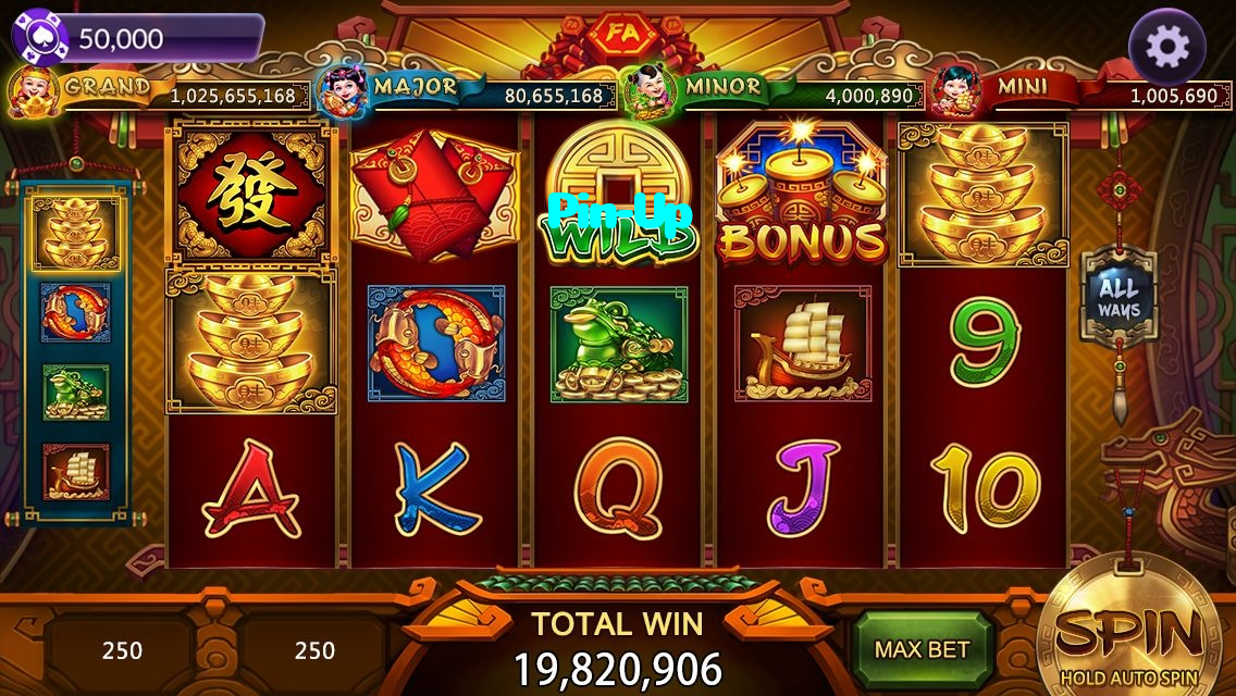 Pin-Up casino presented on mobile device in Pakistan with slots and live games